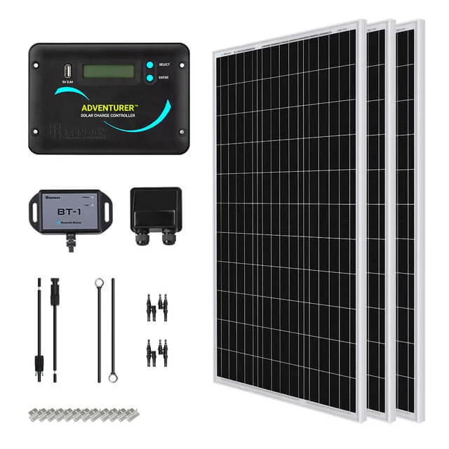 Renogy 300 watt solar panel RV kit